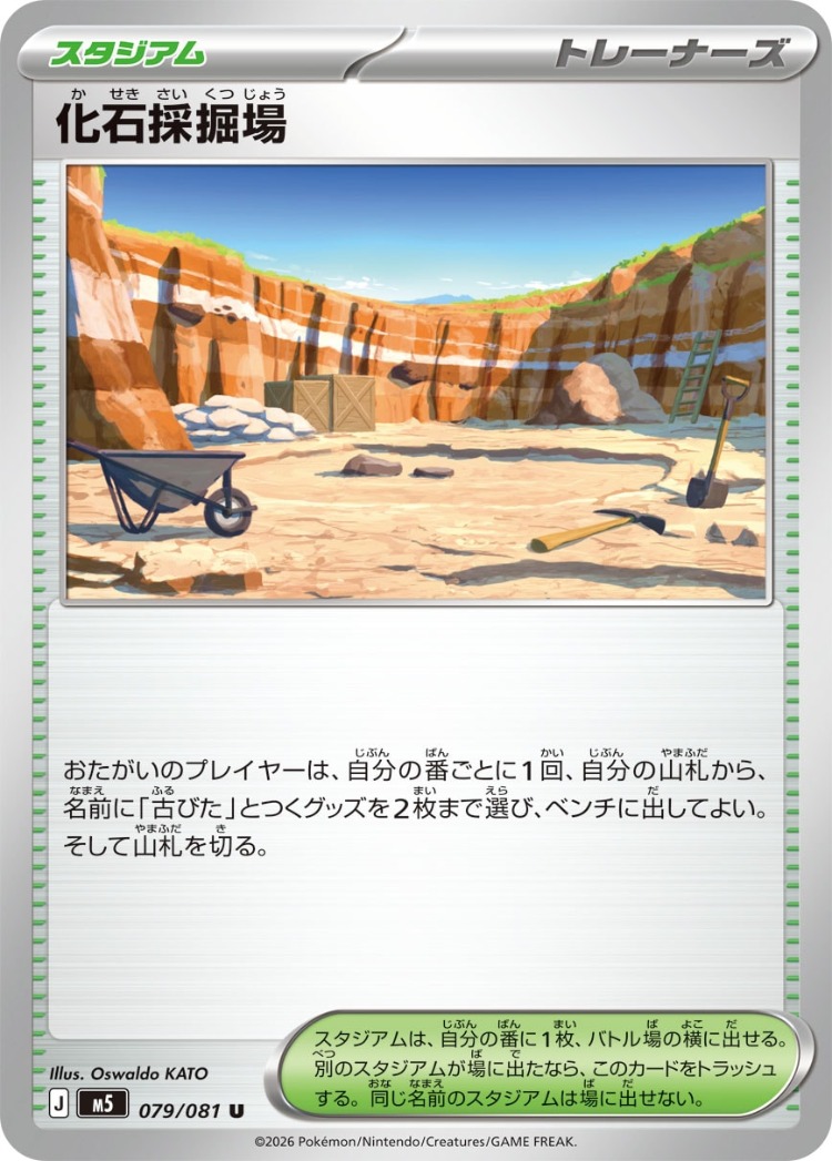 Fossil Excavation Site UnCommon