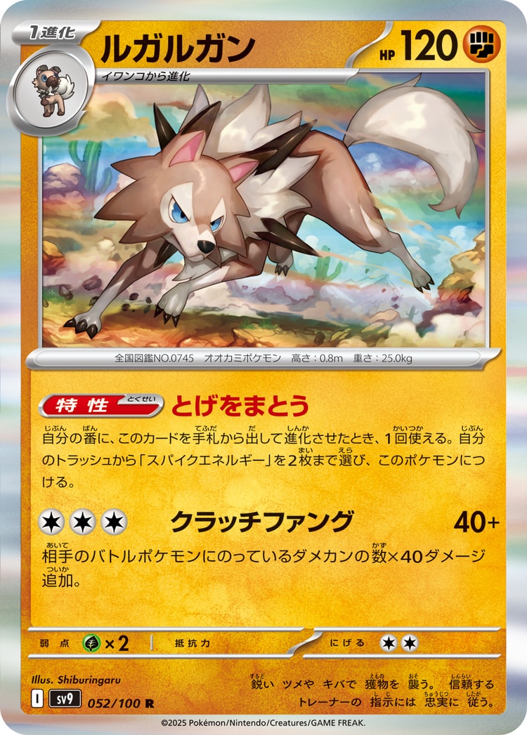 Battle Partners Lycanroc Rare