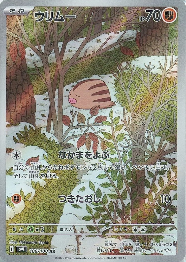 Battle Partners Swinub Art Rare