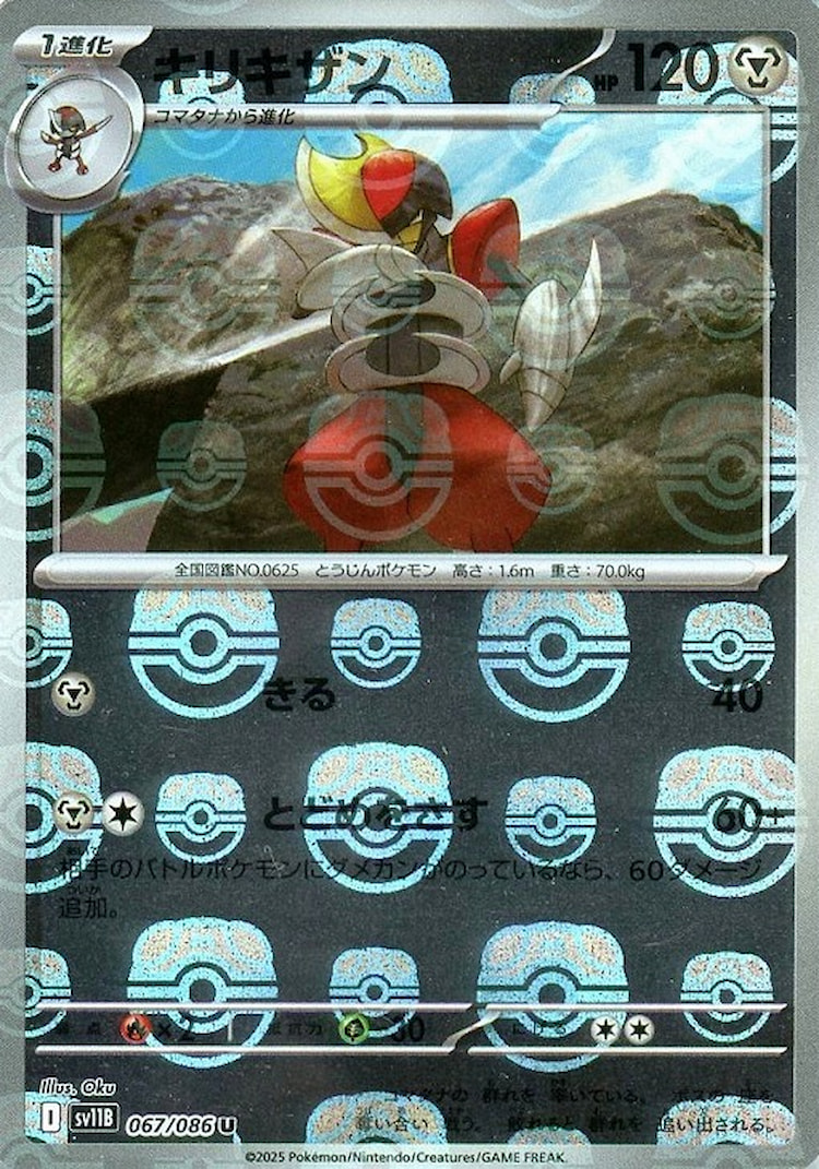 Black Bolt Bisharp Master Ball Mirror