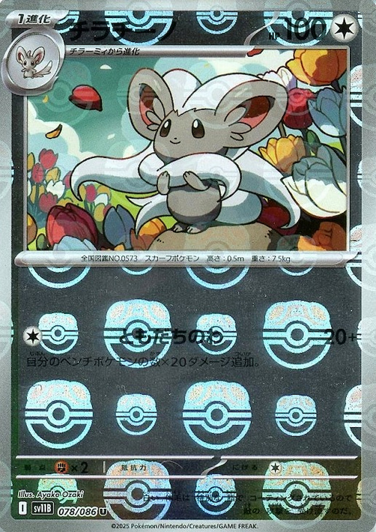 Black Bolt Cinccino Master Ball Mirror