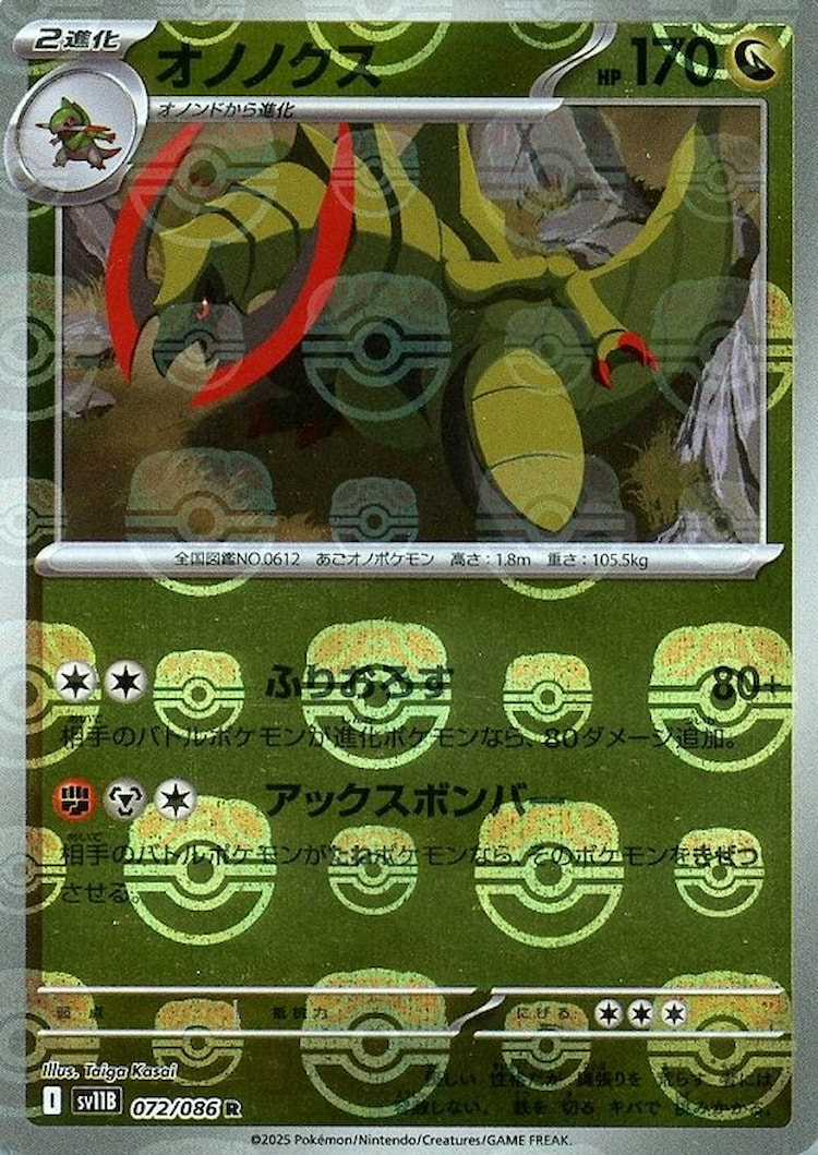 Black Bolt Haxorus Master Ball Mirror