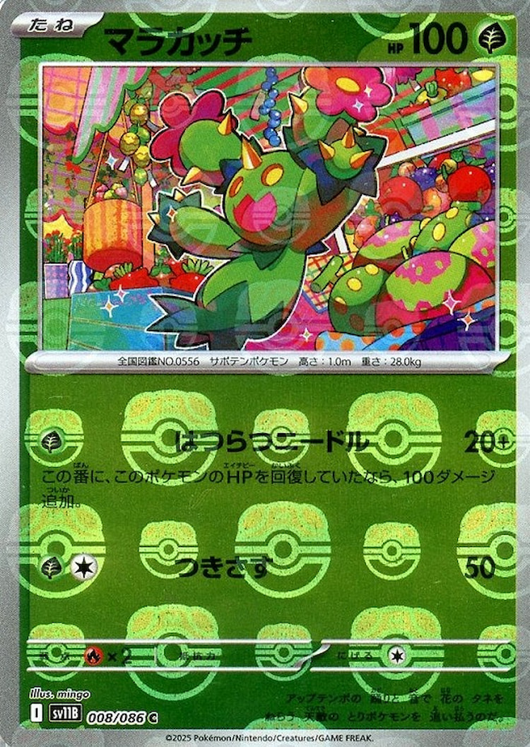 Black Bolt Maractus Master Ball Mirror