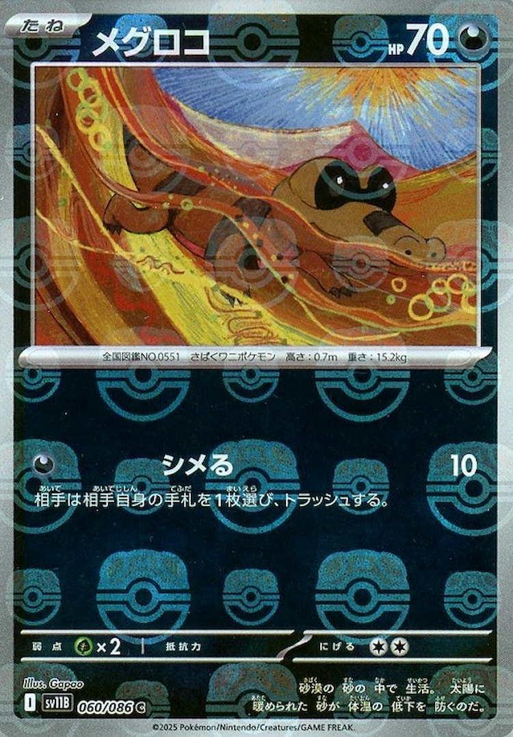 Black Bolt Sandile Master Ball Mirror