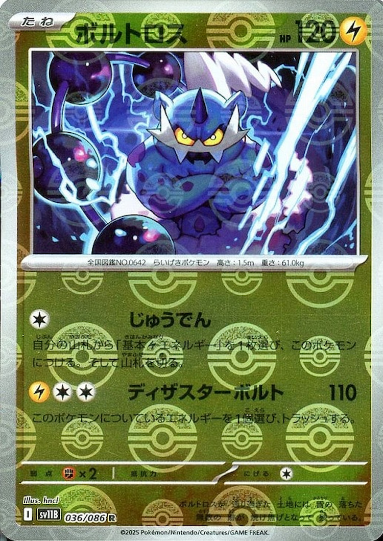 Black Bolt Thundurus Mirror