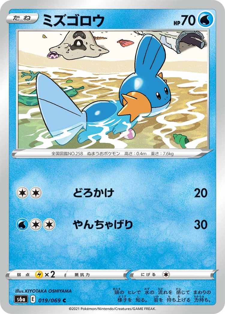 Eevee Heroes Mudkip Common