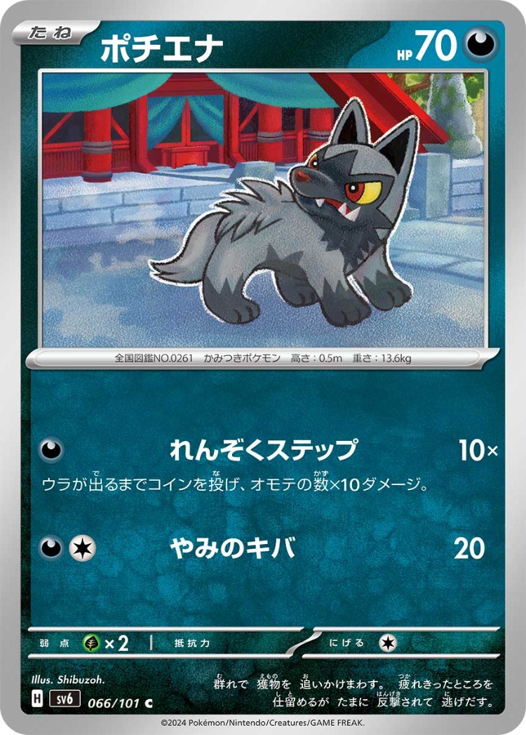 Mask of Change Poochyena Common