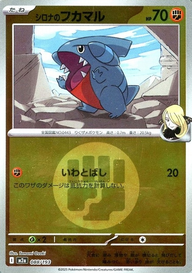 Mega Dream ex Cynthia's Gible Energy Mirror