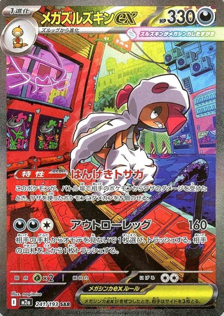 Mega Dream ex Mega Scrafty ex Special Art Rare