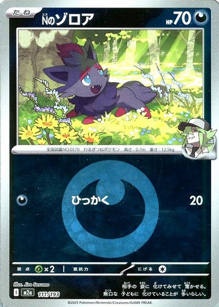 Mega Dream ex N's Zorua Energy Mirror