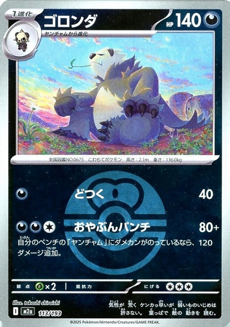 Mega Dream ex Pangoro Ball Mirror