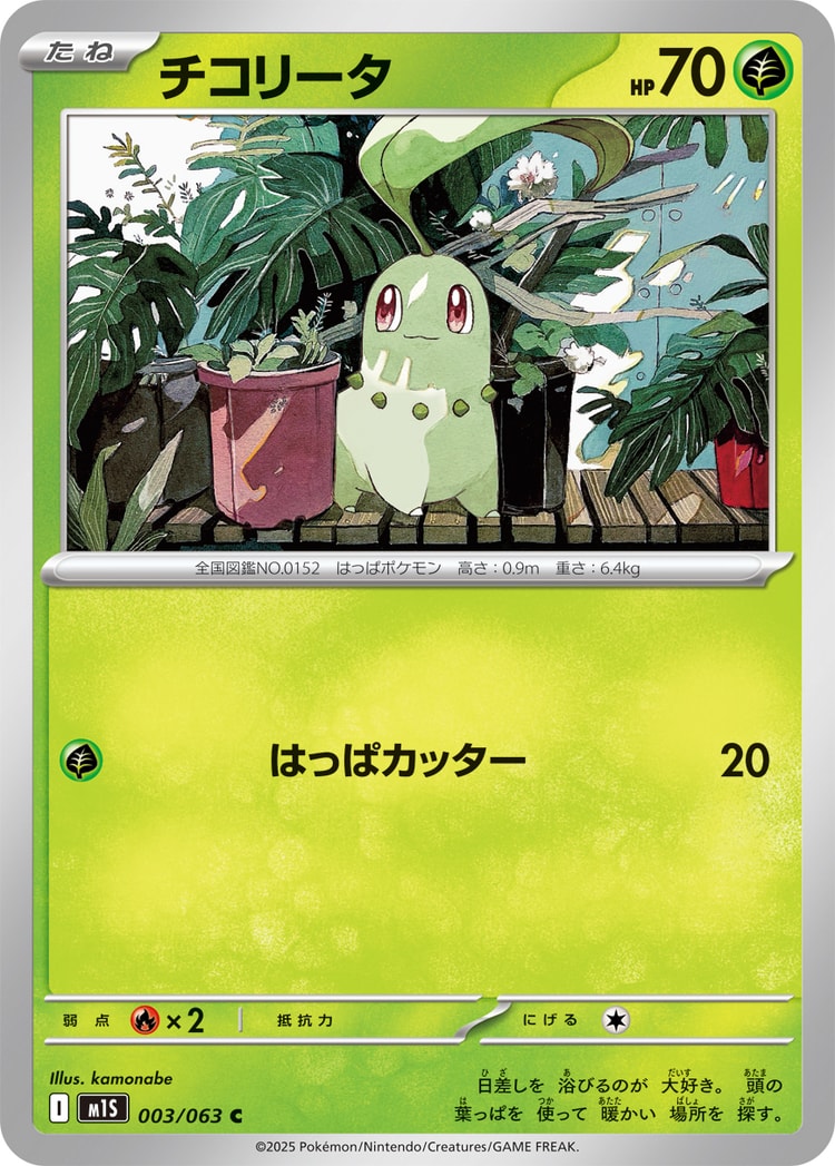 Mega Symphonia Chikorita Common
