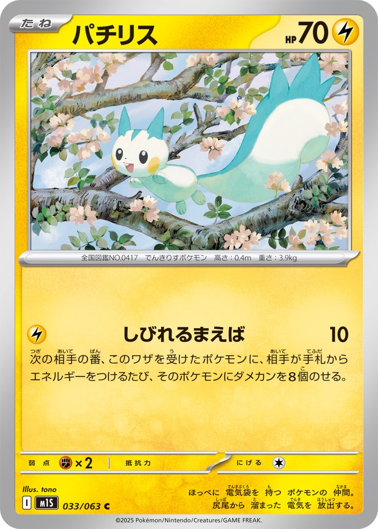 Mega Symphonia Pachirisu Common