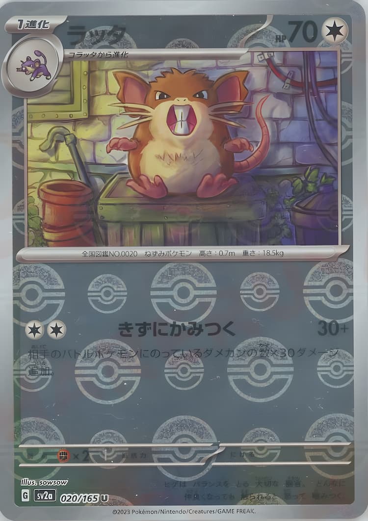 Pokemon Card 151Master Ball Mirror