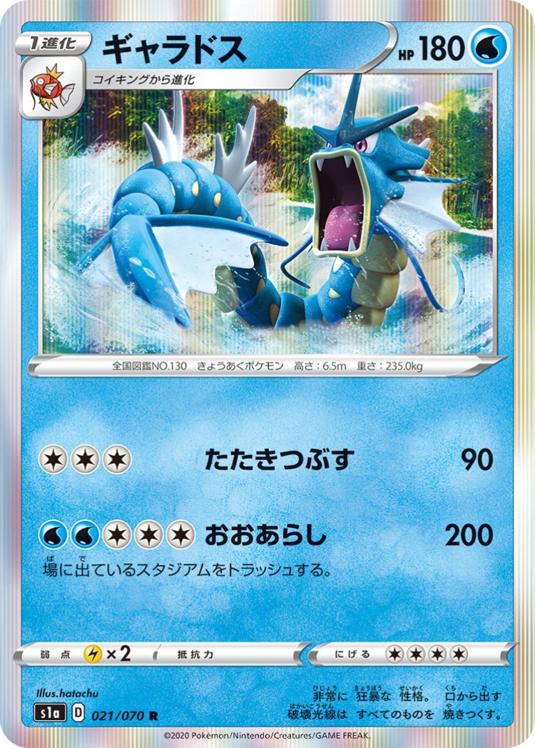 VMAX Rising Gyarados Rare