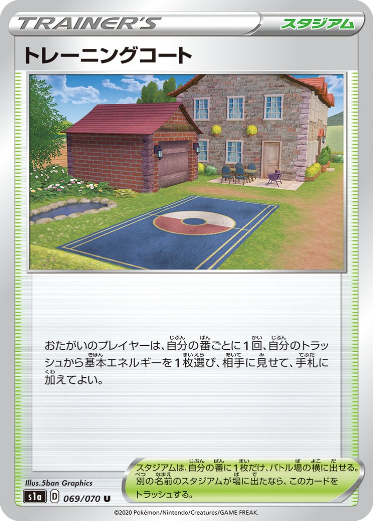 VMAX Rising Training court UnCommon